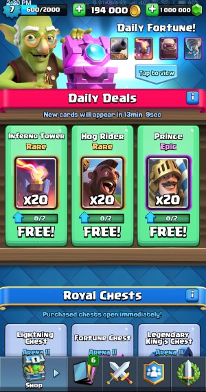 fun royale new cards